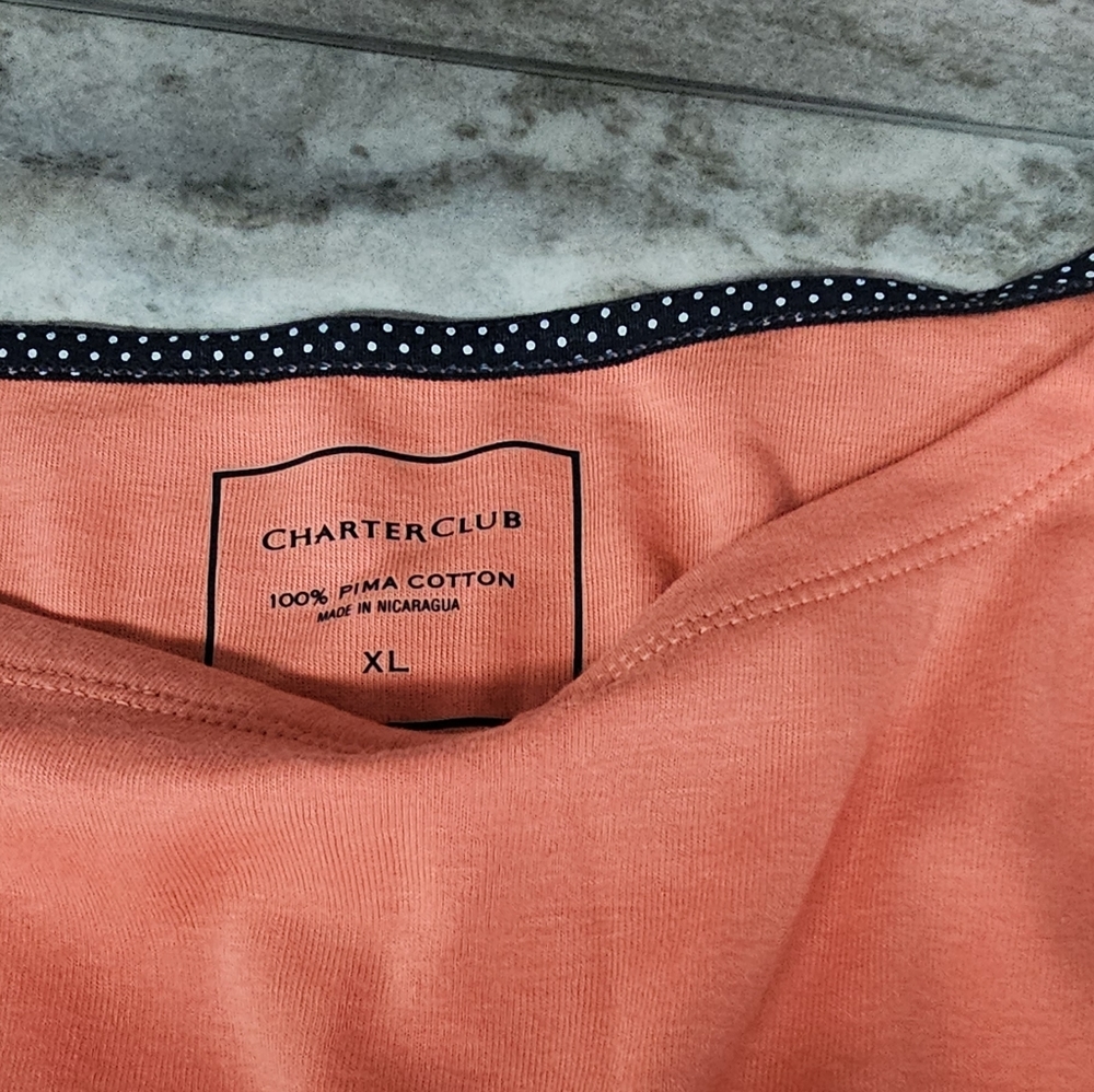 Charter Club NWT womens XL  boat neck, 3/4 sleeve. - Picture 11 of 11